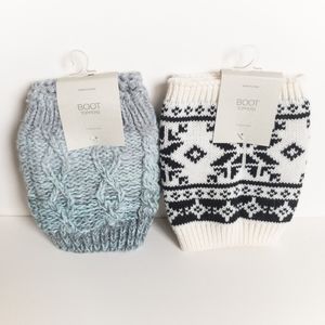 Maurices Knit Boot Toppers NEW